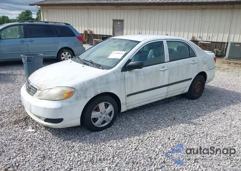 2007 Toyota Corolla Ce/Le/S from USA, damaged, VIN 2T1BR32E47C812913